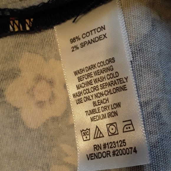 Chadwicks Denim Floral Dress Size 16 NWOT Pockets! - Picture 5 of 6